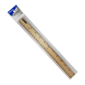 REGLA DE MADERA 30CM