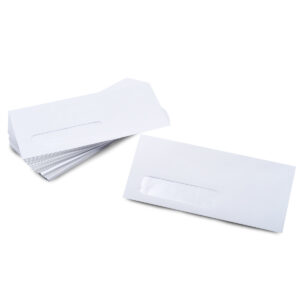 SOBRE BLANCO T/OFICIO C/VENTANA C/500