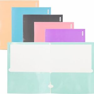 FOLDER BAZIC COLORES PASTEL CON DOBLE SOLAPA T/CARTA