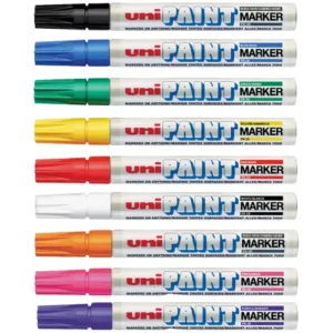 MARCADOR ACCION ALTA TEMPERATURA AMARILLO (PZA)