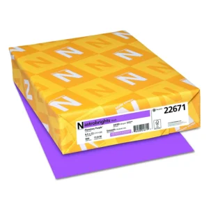 PAPEL BOND T/CARTA MORADO 22671 (RMA)