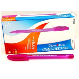 PLUMA PAPER MATE KILOMETRICO MAGENTA C/12