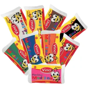 PLASTILINA EN MARQUETA 180 GRMS. DIF.COLOR