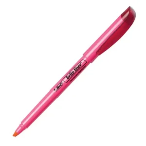 MARCADOR BIC BRITELINER ROSA FL.