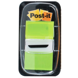 BANDERITA VERDE BRILLANTE 1 C/50