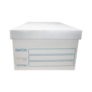 CAJA P/ARCHIVO MUERTO T/OFICIO CARTON-PLASTICO