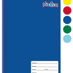 CUADERNO NORMA COSIDO PROF MADISON RY 100HJS