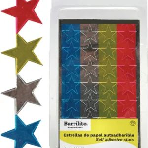 ESTRELLAS AUTOADHERIBLES DE COLORES C/392
