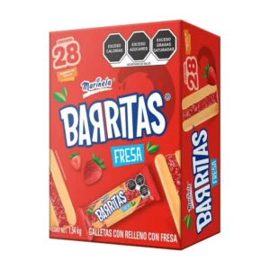 BARRITAS FRESA  C/28 PAQ