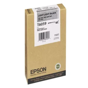 TINTA EPSON T6059 LIGHT LIGHT BLK