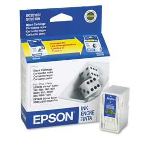 TINTA EPSON STYLUS COLOR 740 BLK (189)