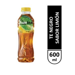 TÉ NEGRO FUZE TEA DE 600 ml PAQUETE C/6