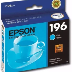 TINTA EPSON 196 CYAN