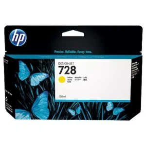 TINTA HP 728 YELLOW 130ML