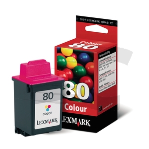 TINTA LEXMARK 3200/5700/Z11/Z31/Z42Z/52 CLR (#80)