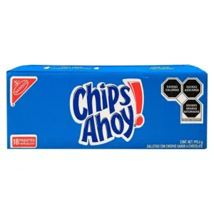 GALLETAS CHIPS AHOY CAJA CON 18 PIEZAS