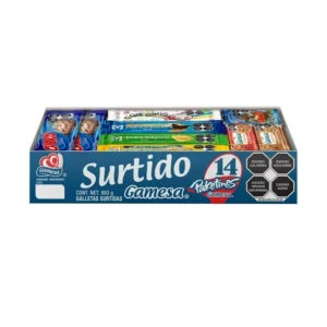 SURTIDO DE GALLETAS GAMESA CON 14 PZAS