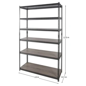 ESTANTE DE ACERO MUSCLE RACK 6 REPISAS