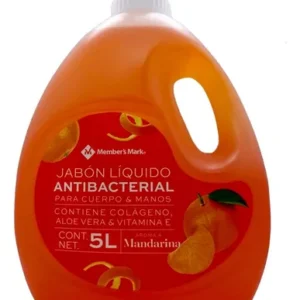 JABON LIQUIDO P/MANOS DIF. AROMAS MND/LVD 5 LTS