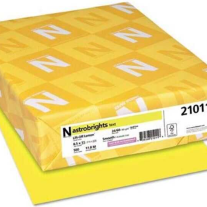 PAPEL BOND T/CARTA AMARILLO FL. (LIFT-OFF LEMON) RMA 21011