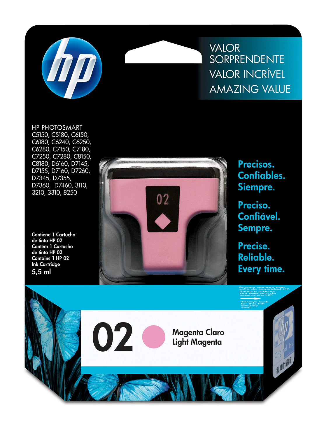 TINTA HP PHOTOSMART D7260 LIGHT MAGENTA