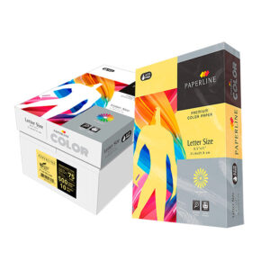PAPEL BOND T/CARTA AMARILLO PAPERLINE