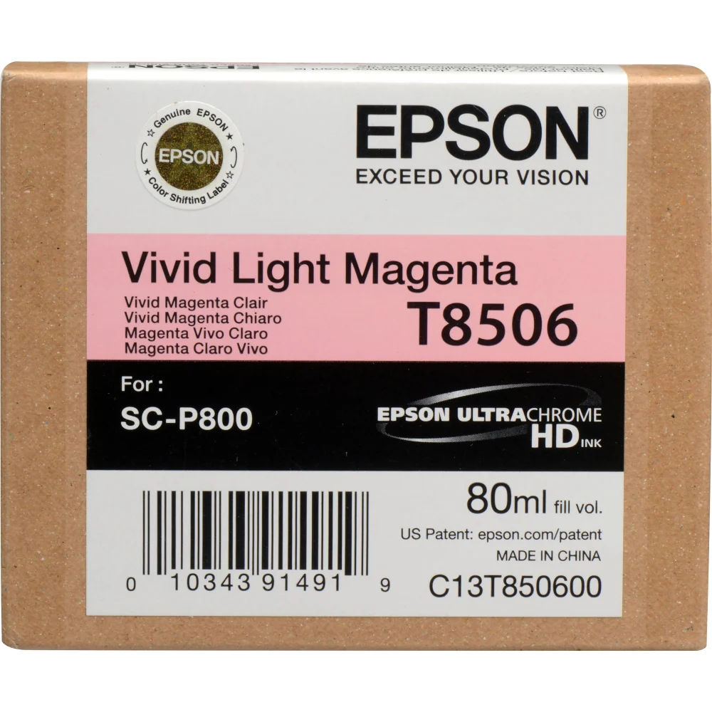 TINTA EPSON 850 LIGHT MAGENTA