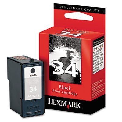 TINTA LEXMARK X 2500/5250 BLK (#34)