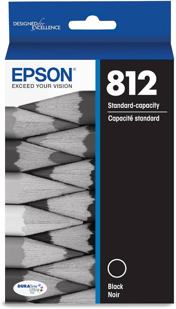 TINTA EPSON 812 BLK