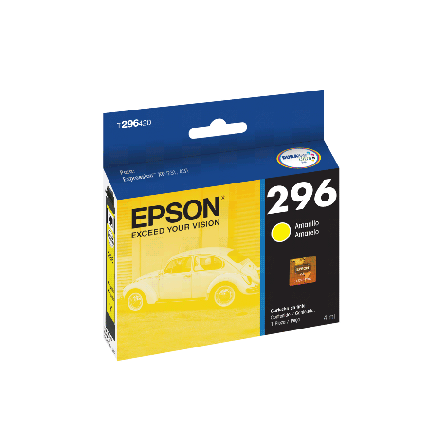 TINTA EPSON 296 YELLOW